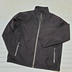 RC Robert Comstock Expedition Mens Black Full Zip Light Weight Jacket Sz Large